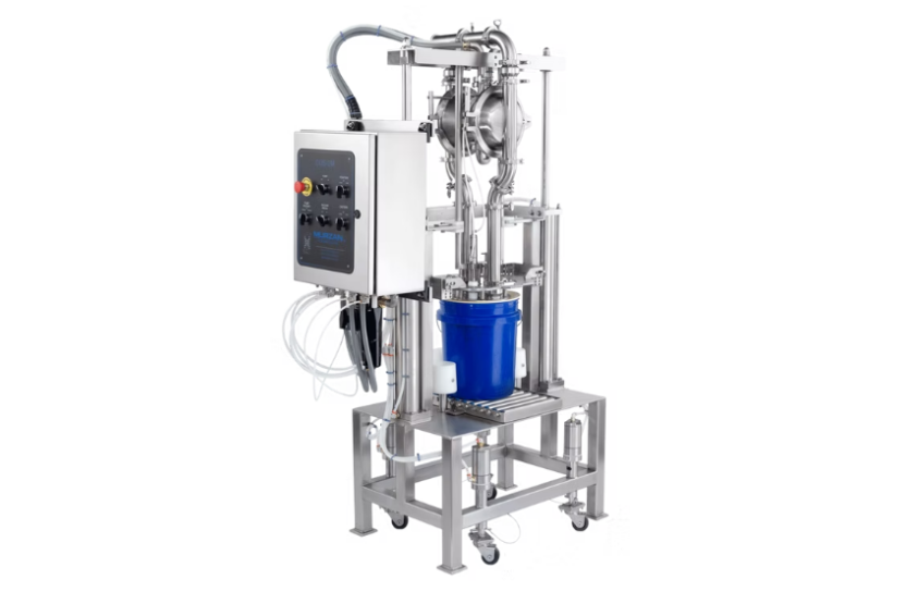 Murzan bucket unloading system