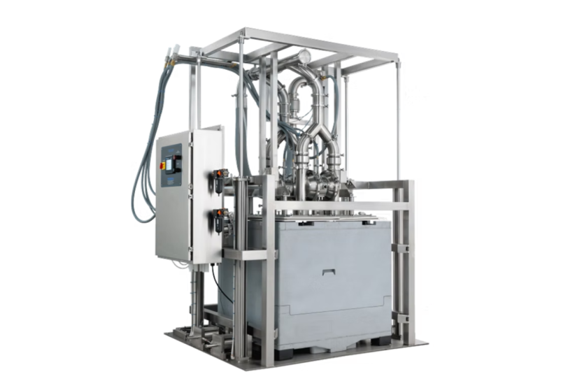 Murzan tote unloading system